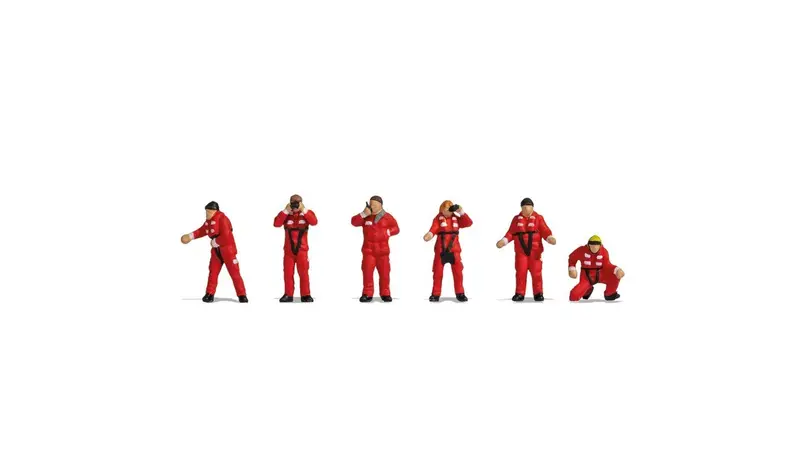 Noch 15047 - Figure Set - Maritime Search And Rescue (Ho Scale) 1