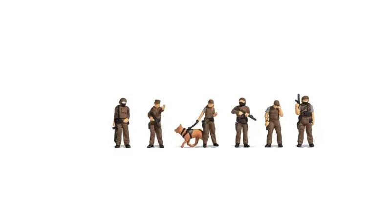 Noch 15079 - Figure Set - Special Task Force (Ho Scale) 1