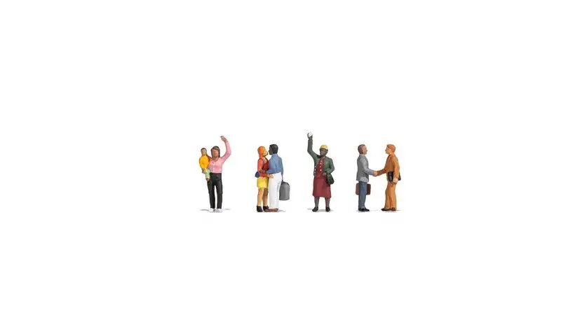 Noch 15216 - Figure Set - Farewell (Ho Scale) 1