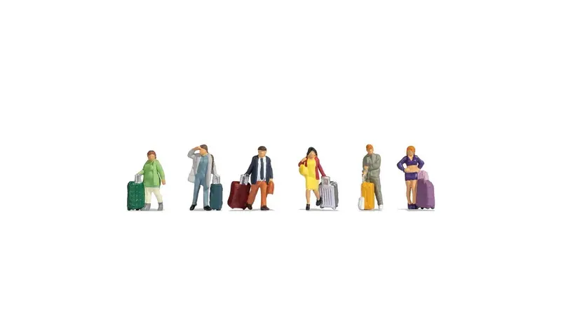 Noch 15223 - Figure Set - Passengers (Ho Scale) 1