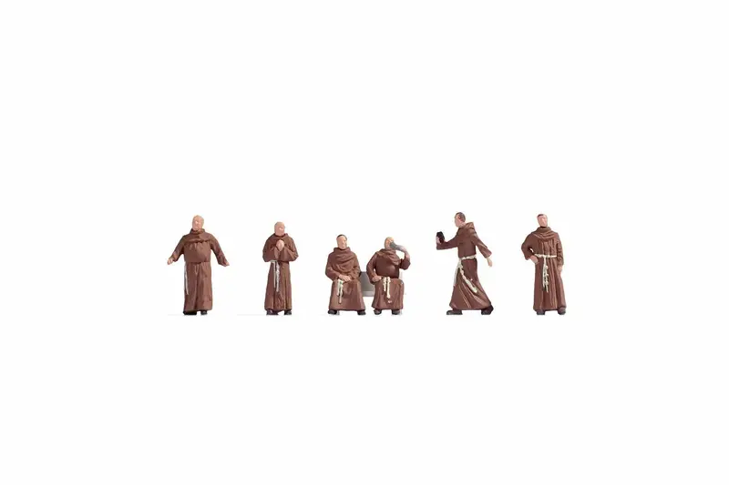 Noch 15401 - Figure Set - Monks (Ho Scale) 1