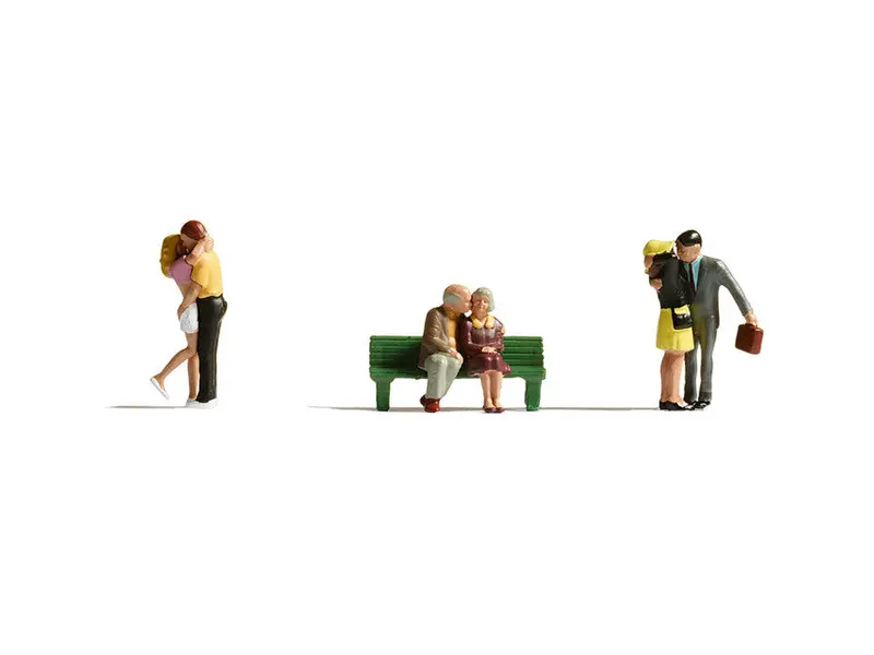 Noch 15510 - Figure Set - Lovers (Ho Scale) 1