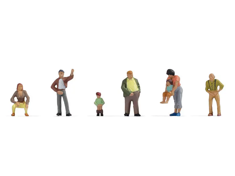 Noch 15561 - Figure Set - Pee Break (Ho Scale) 1