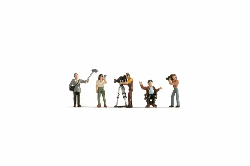 Noch 15573 - Camera Crew (Ho Scale) 1