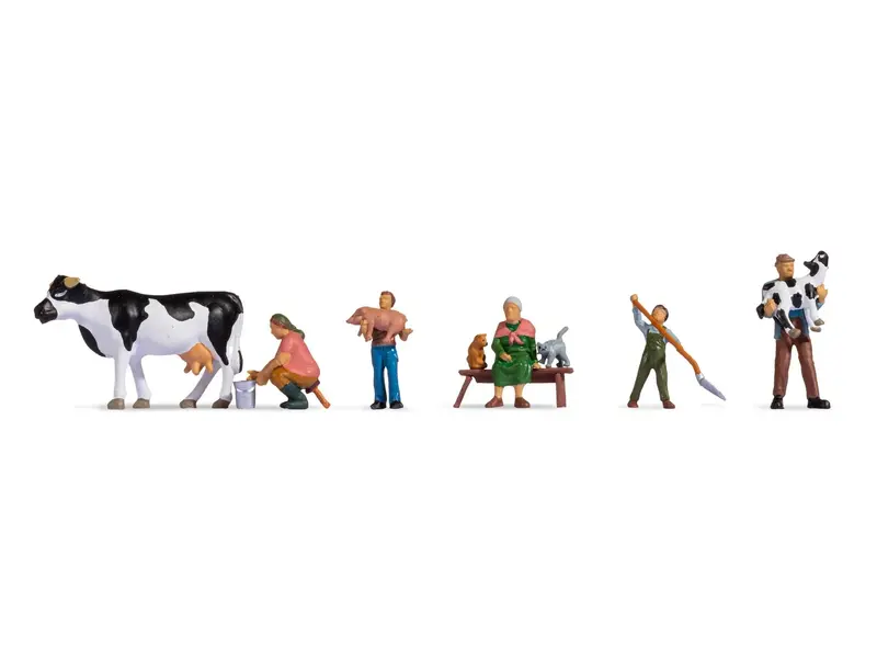 Noch 15609 - Figure Set - Farming Family (Ho Scale) 1
