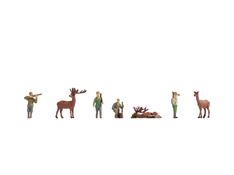 Noch 15731 - Figure Set - Hunting (Ho Scale) 1