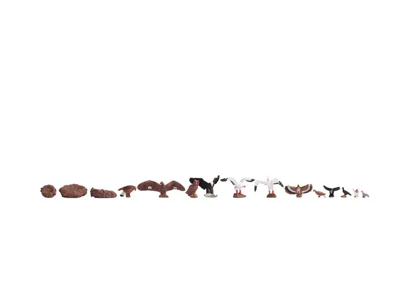Noch 15775 - Figure Set - Birds (Ho Scale) 1