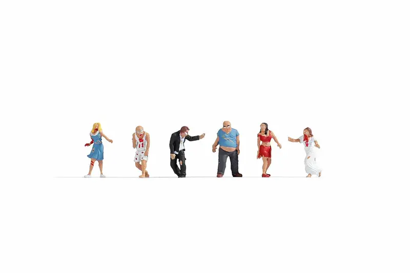 Noch 15800 - Figure Set - Zombies (Ho Scale) 1