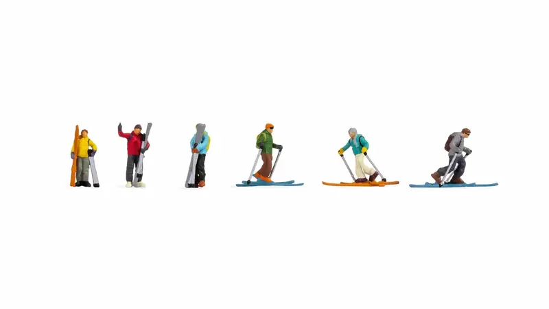 Noch 15823 - Ski Tourers (Ho Scale) 1