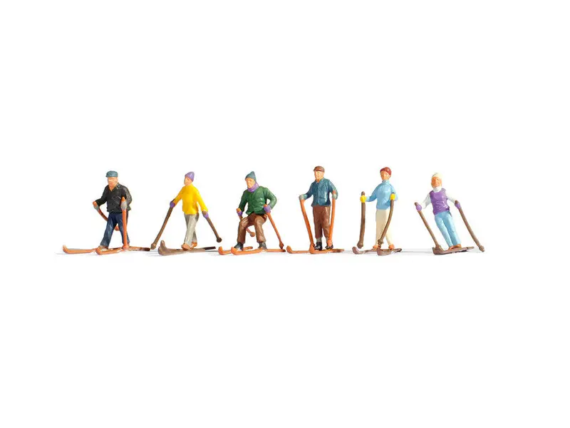 Noch 15828 - Figure Set - Skiers B (Ho Scale) 1