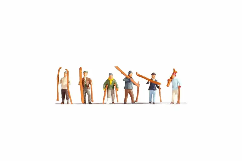 Noch 15829 - Figure Set - Skiers (Ho Scale) 1