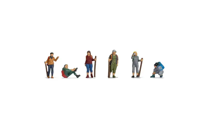 Noch 15868 - Figure Set - Pilgrams (Ho Scale) 1