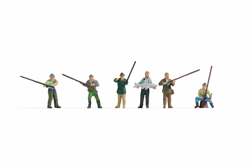 Noch 15892 - Figure Set - Fishermen (Ho Scale) 1