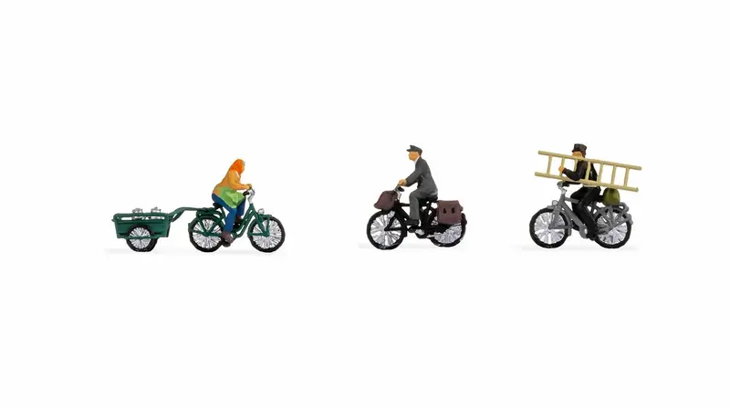 Noch 15902 - Figure Set - Cyclists (Ho Scale) 1