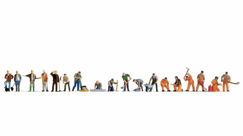 Noch 16111 - Xl Figure Set - At Work (Ho Scale) 1