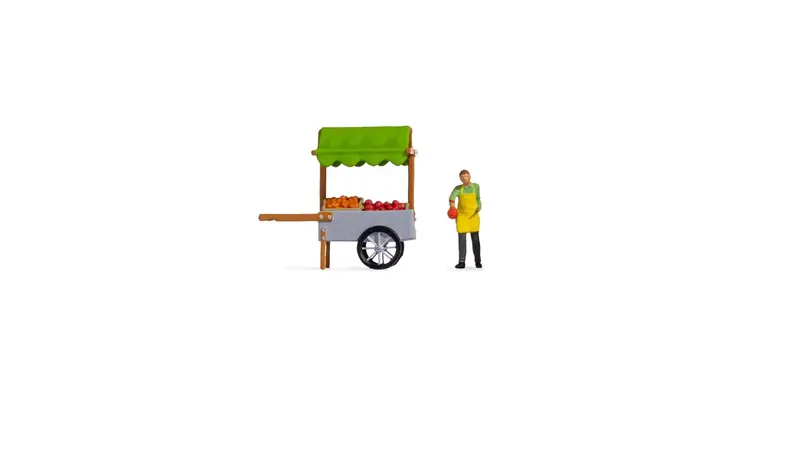 Noch 16501 - Tiny Scenes - Fruit Stall (Ho Scale) 1