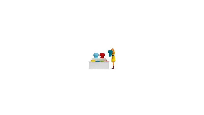 Noch 16508 - Tiny Scenes - Clothes Shopping (Ho Scale) 1