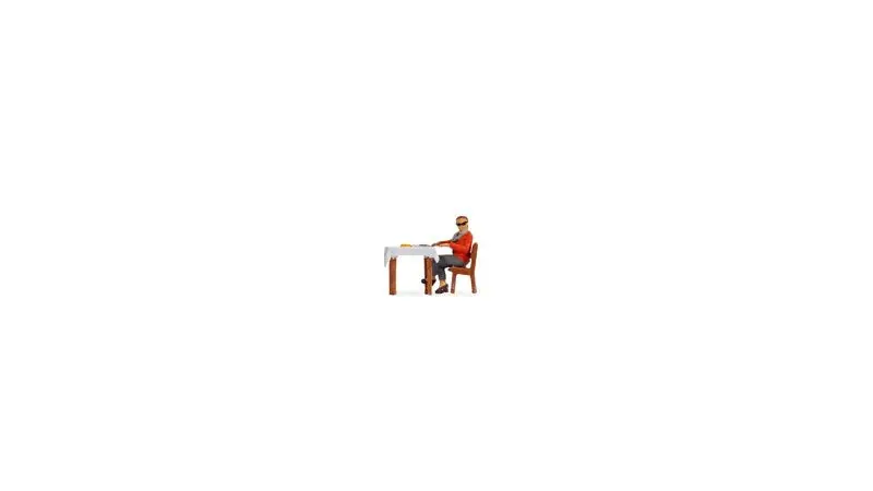 Noch 16513 - Tiny Scenes - Lunch (Ho Scale) 1