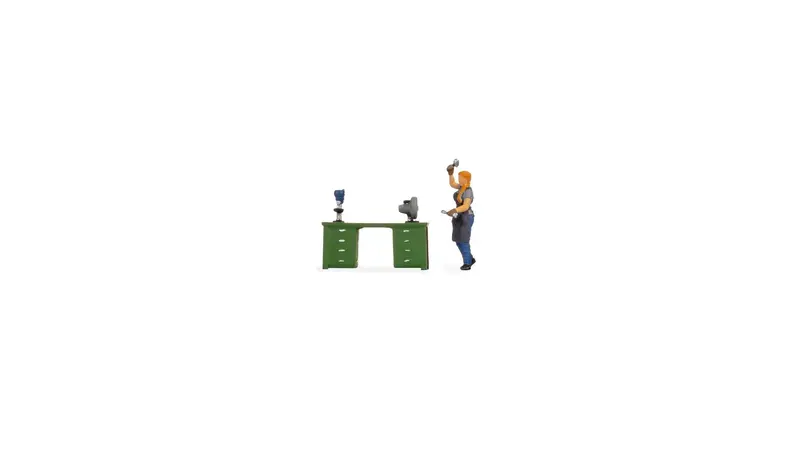 Noch 16515 - Tiny Scenes - At Work (Ho Scale) 1