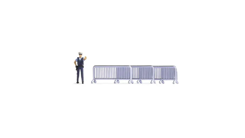 Noch 16519 - Tiny Scenes - Police Operation (Ho Scale) 1