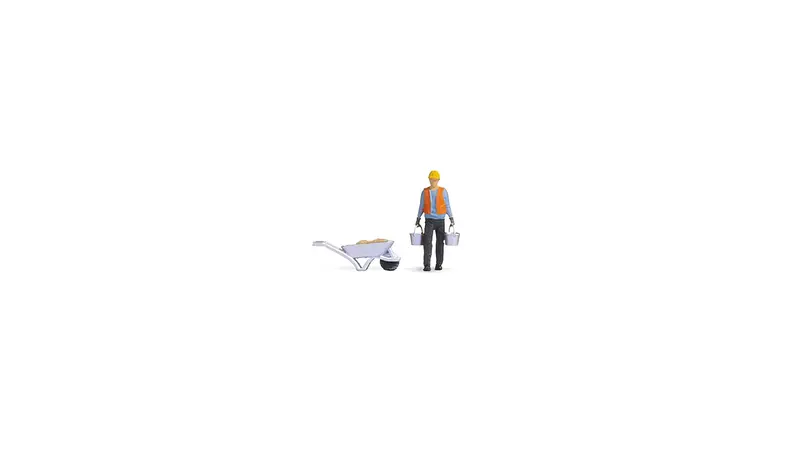 Noch 16520 - Tiny Scenes - Construction Work (Ho Scale) 1