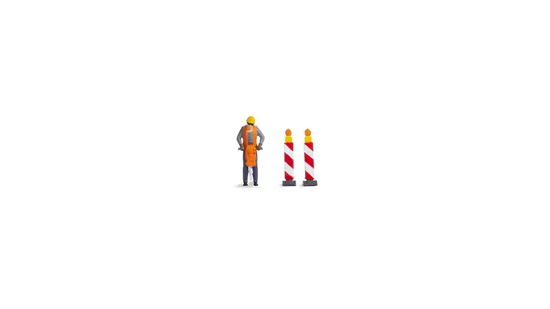 Noch 16521 - Tiny Scenes - Roadworks (Ho Scale) 1