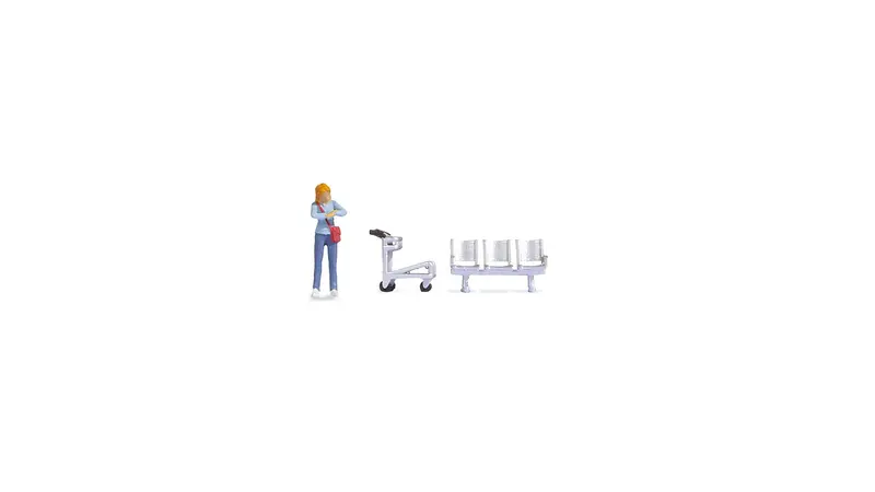 Noch 16528 - Tiny Scenes - On The Platform (Ho Scale) 1