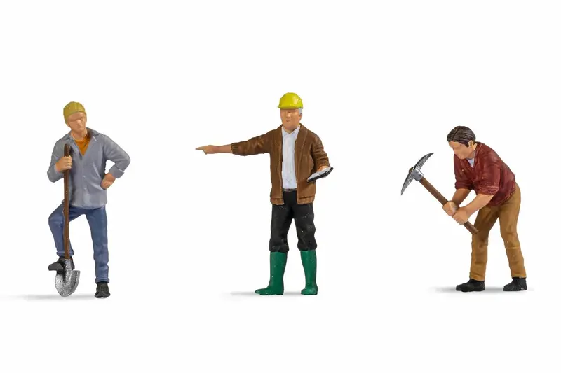 Noch 17830 - Construction Workers (O Scale) 1