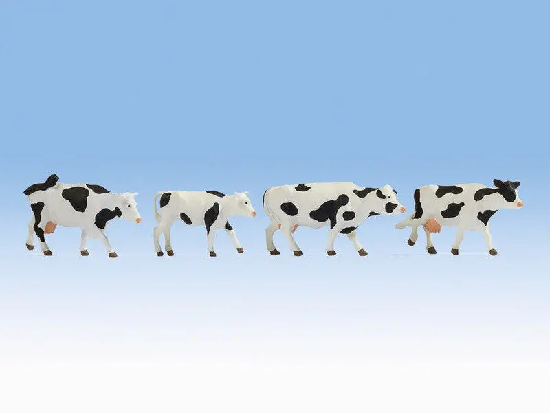 Noch 17900 - Cows Black/White (O Scale) 1