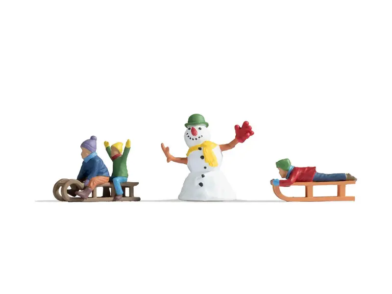 Noch 17921 - Children In The Snow (O Scale) 1