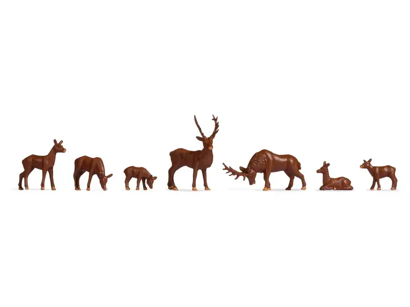 Noch 18211 - Figure Set - Stags (Ho Scale) 1