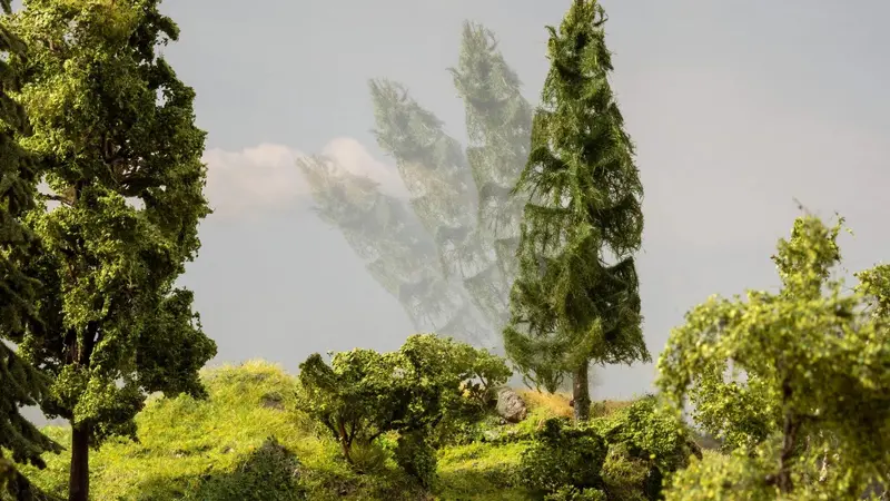 Noch 21775 - Micro Motion Falling Tree (Ho Scale) 1