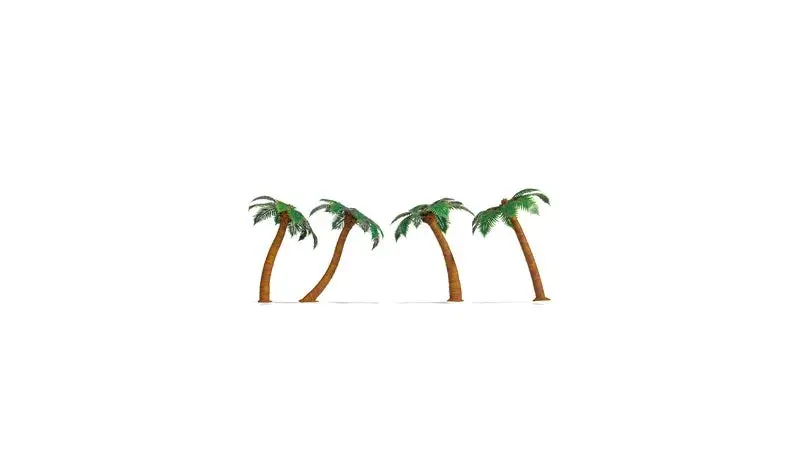 Noch 21973 - Palm Trees - 4Pc (4.5Cm) 1