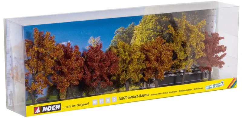 Noch 25070 - Autumn Trees 7Pc (8 - 10Cm) 1