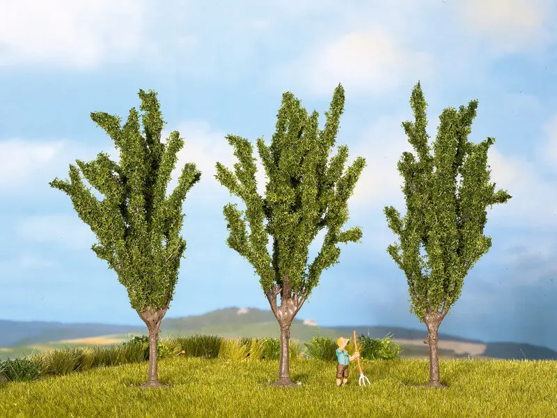 Noch 25525 - Poplars 3Pc (5.5Cm) (N Scale) 1