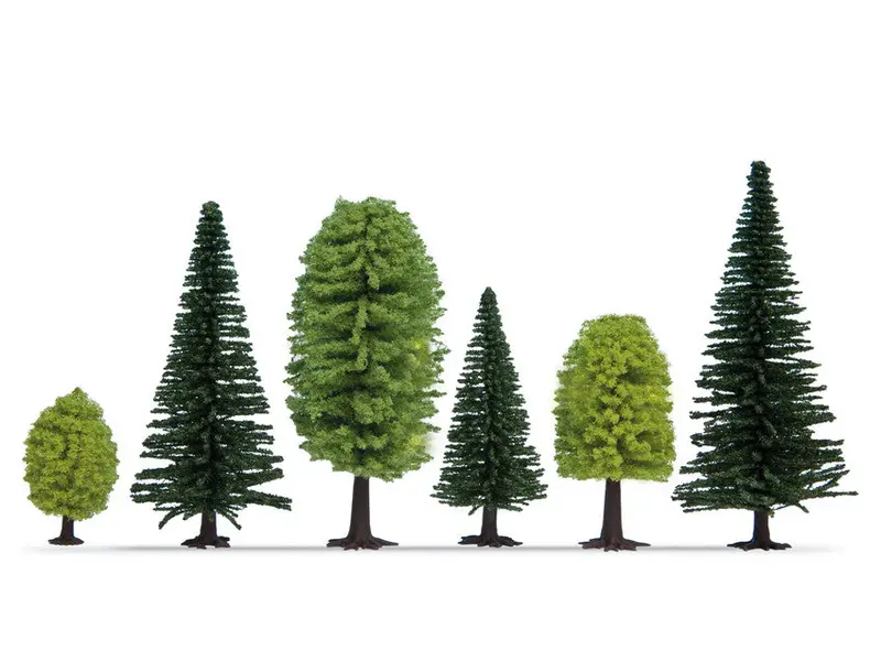 Noch 32911 - Mixed Forest 10Pc (3.5 - 9Cm) (N Scale) 1