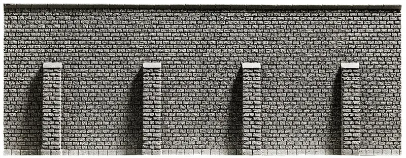 Noch 34856 - Retaining Wall (19.8 X 7.4Cm) (N Scale) 1