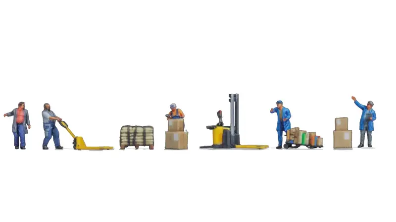 Noch 35060 - Warehousemen (N Scale) 1
