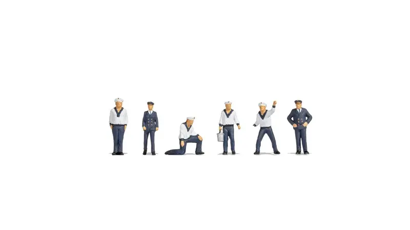 Noch 36046 - Figure Set - Sailors (N Scale) 1