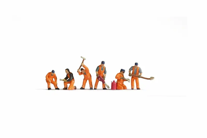 Noch 36276 - Figure Set - Railway Construction Group (N Scale) 1