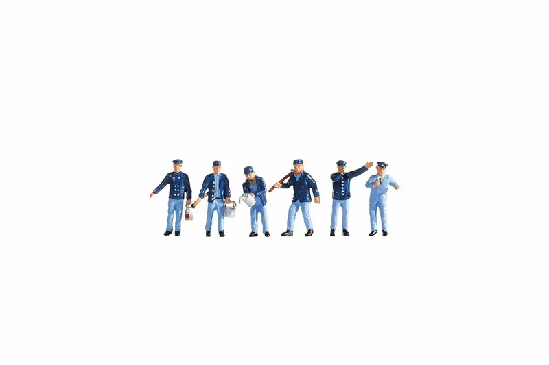 Noch 36282 - Figure Set - Engine Driver & Shunters (N Scale) 1