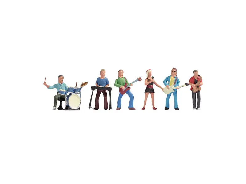 Noch 36839 - Figure Set - Music Band (N Scale) 1