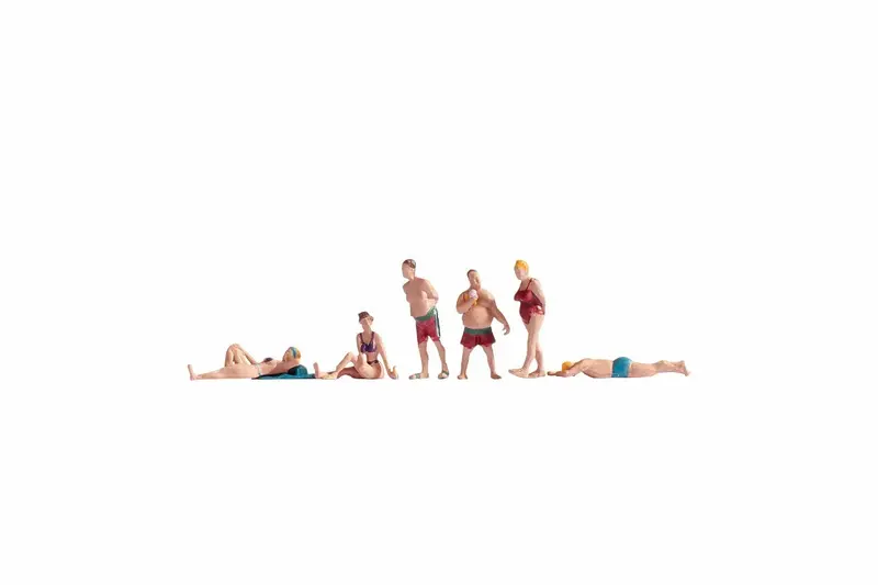 Noch 36841 - Figure Set - Bathers (N Scale) 1