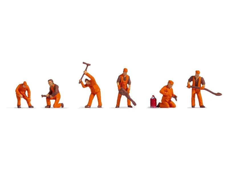 Noch 38012 - Figure Set - Track Construction Team (N Scale) 1