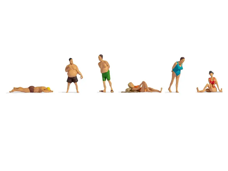 Noch 38300 - Figure Set - Bathers (N Scale) 1