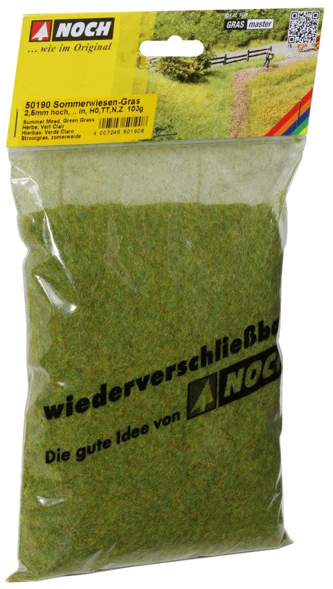 Noch 50190 - Scatter Grass - Summer Meadow (2.5Mm) (100G) 1