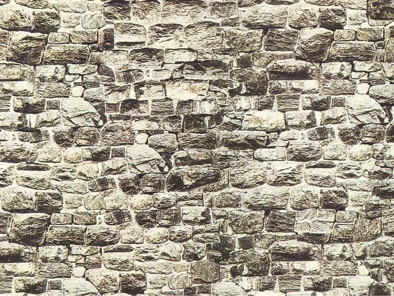 Noch 57510 - Carton Wall “Granite” 32X15cm (Ho Scale) 1