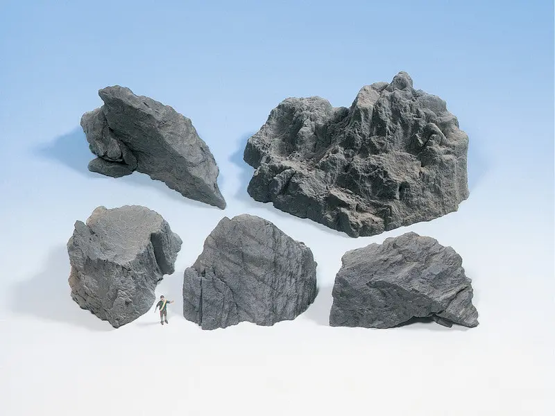 Noch 58451 - Rock Pieces - Granite 5Pc 1