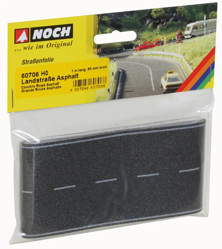 Noch 60706 - Country Road Asphalt 100 X 6.6Cm (Ho Scale) 1