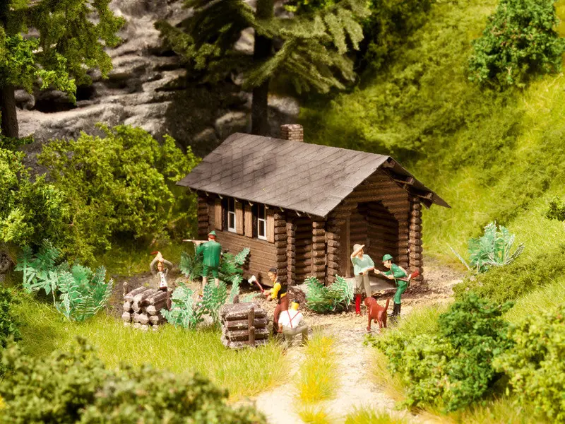 Noch 65606 - Laser-Cut Minis - Forest Lodge (Ho Scale) 1